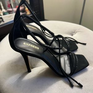 Express black heels